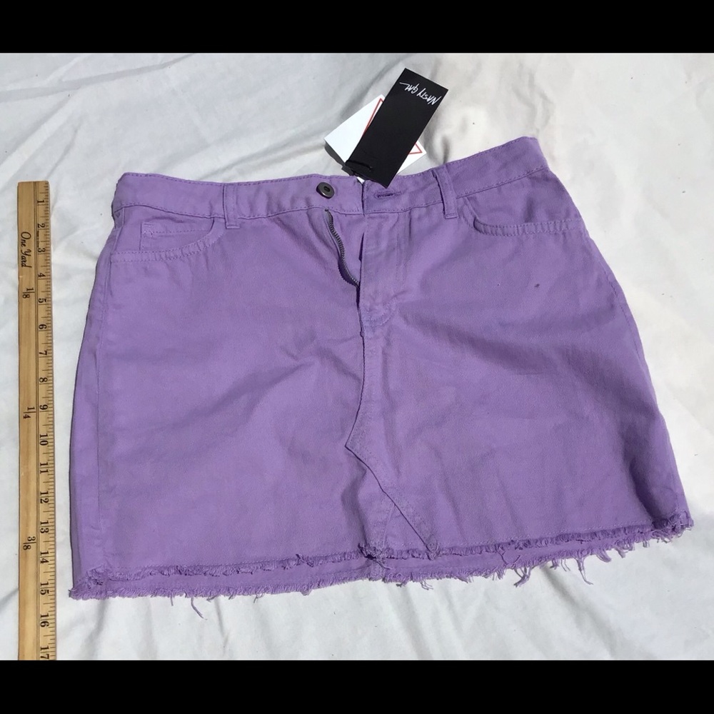BOGO NWT Nasty Gal Denim Skirt